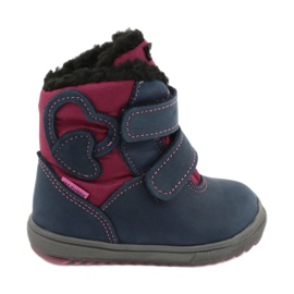 Bottes bottes avec membrane TE-POR Mazurek 1351 M bleu marine rose