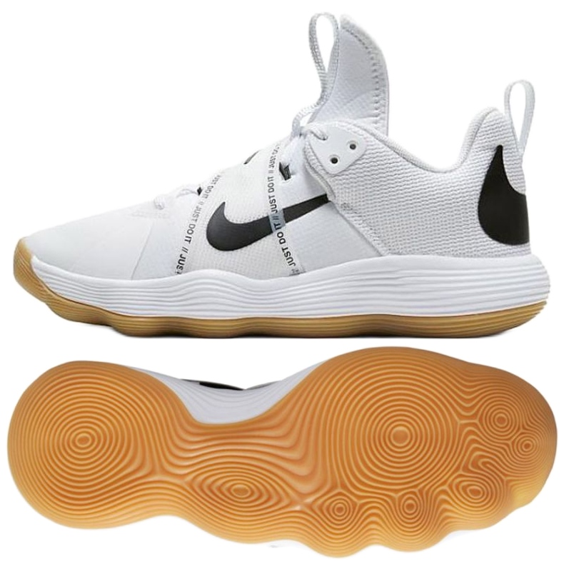 Chaussures de volley-ball Nike React HyperSet CI2955100-S blanche blanche