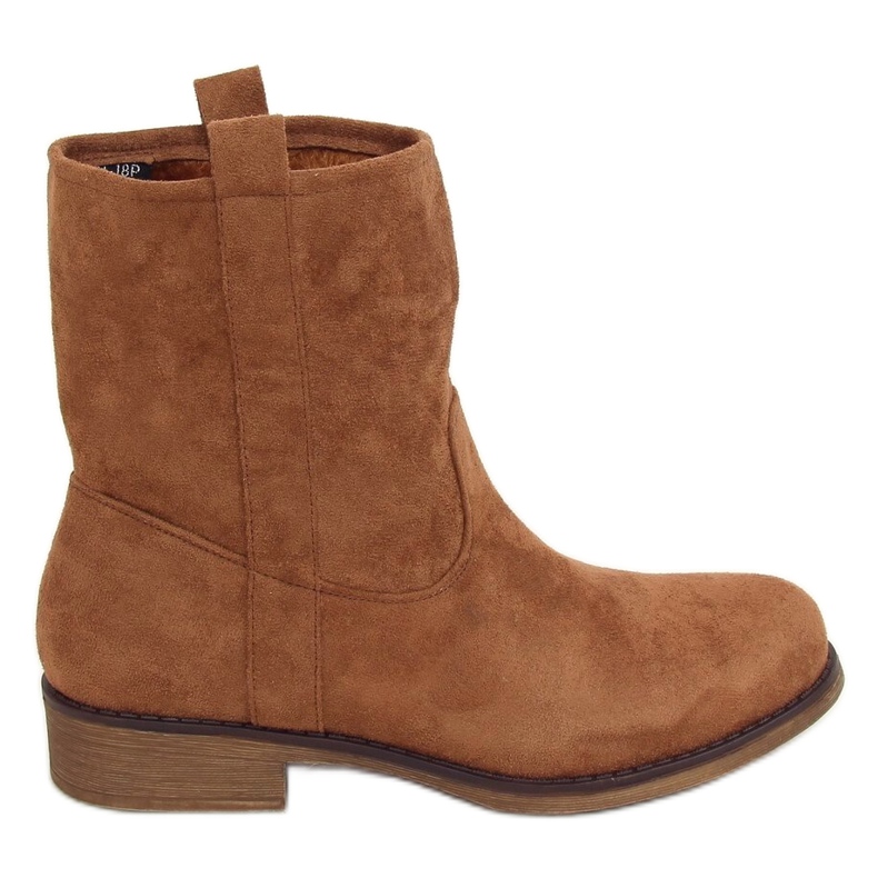 Camel ST-18P Bottines femme en daim camel brun