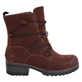 Bottes marron sur le protecteur K1936104 Marron brun