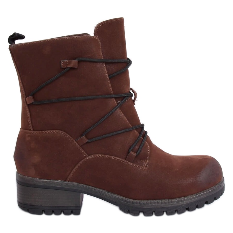 Bottes marron sur le protecteur K1936104 Marron brun