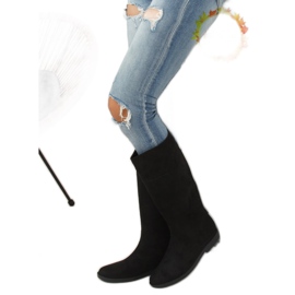 Galoches noires pour femmes noires D62P Noir