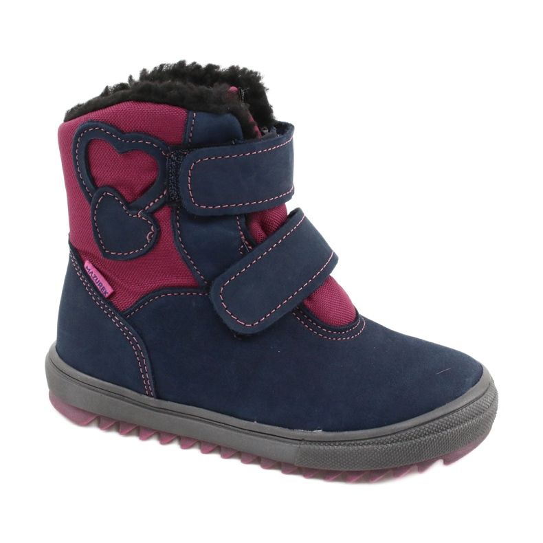 Bottes avec membrane TE-POR Mazurek 1351 M bleu marin rose Bottes avec membrane TE-POR Mazurek 1351 M bleu marin rose