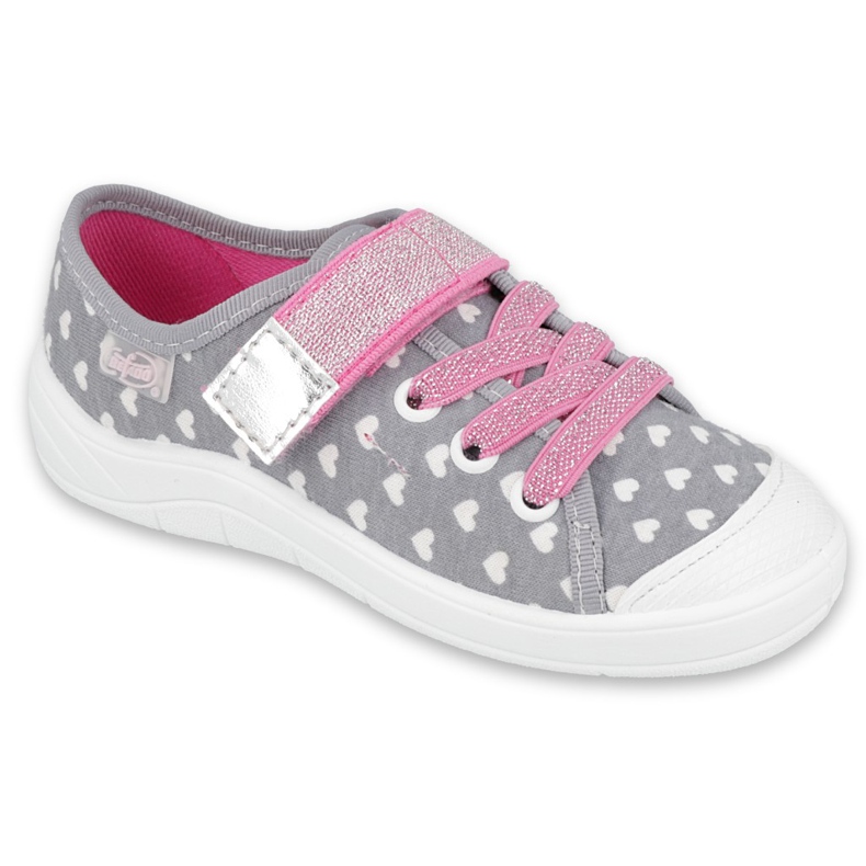 Chaussures enfant Befado 251X159 rose gris Chaussures enfant Befado 251X159 rose gris