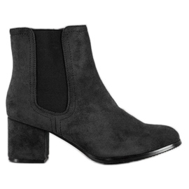 J. Star Talons hauts chauds le noir