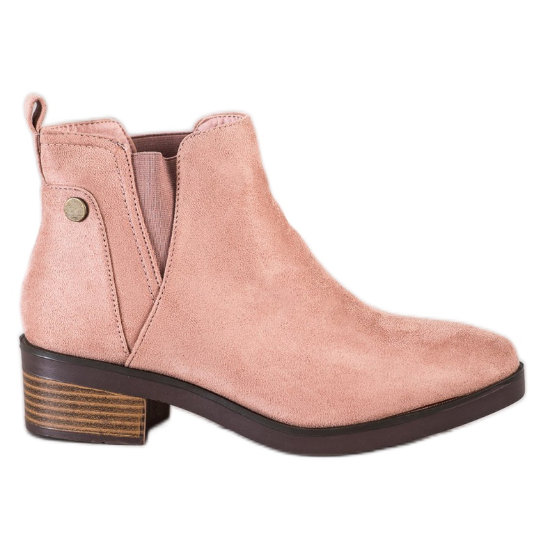 Clowse Bottines Chelsea décontractées poudrées rose Clowse Bottines Chelsea décontractées poudrées rose