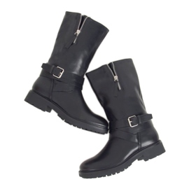 Bottes militaires noires RB98P Noir le noir
