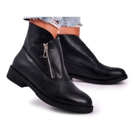 Bottines femme Magnat noires le noir