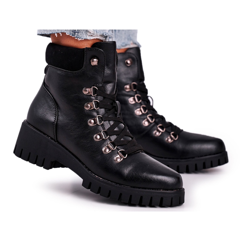 Bottes de travail noires Endragon pour femmes le noir