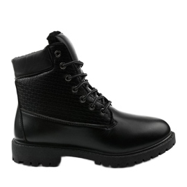 Bottes isolées noires Avini le noir