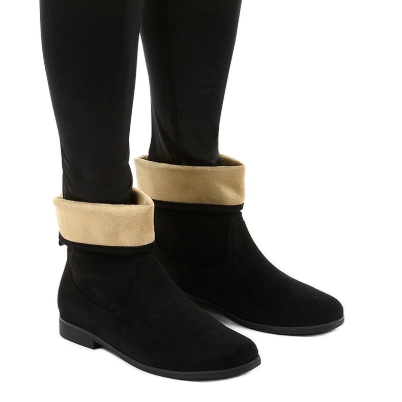 Bottines slip-on en daim noir Islevine le noir