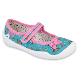 Chaussures enfant Befado 114X427 bleu rose