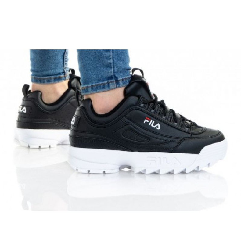 Chaussures Fila Disruptor Kids 1010567-25Y le noir bleu