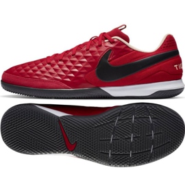 Nike Tiempo Legend 8 Academy Ic M AT6099 608 chaussures de football rouge rouge