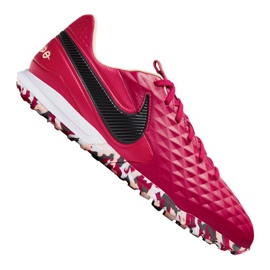 Nike React Legend 8 Pro Tf M AT6136-608 chaussures de football rouge oranges et rouges