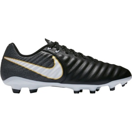 Nike Tiempo Ligera Iv Fg 897744 002 chaussures de football noir noir