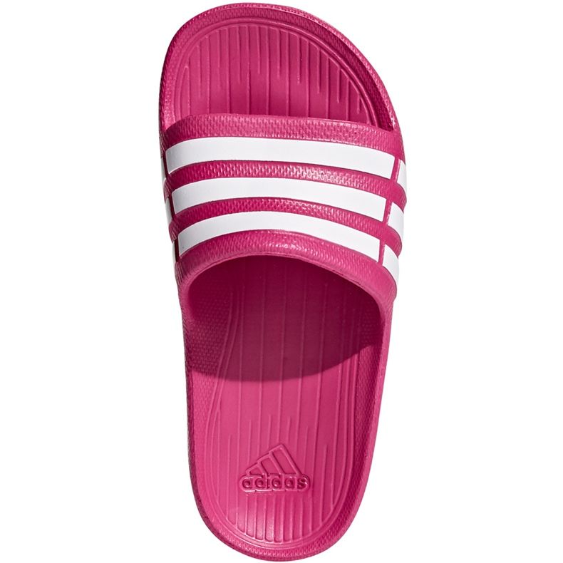 Chaussons Adidas Duramo Slide K roses G06797