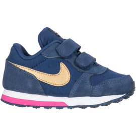 Chaussure Nike Md Runner 2 Tdv 807328406 pour enfants marine