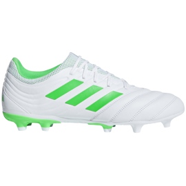 Chaussures de foot Adidas Copa 19.3 Fg BB9188 bleu blanche