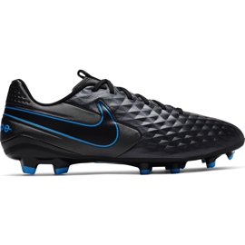 Chaussures de football Nike Tiempo Legend 8 Academy FG / MG AT5292 004 noir noir
