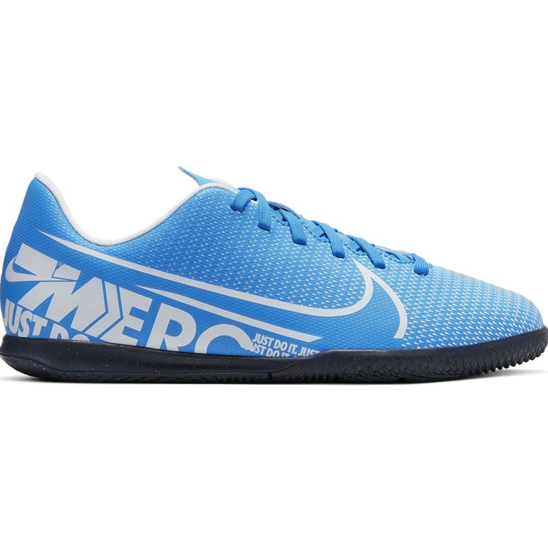 Nike Mercurial Vapor 13 Club Ic Junior AT8169 414 chaussures de football bleu bleu
