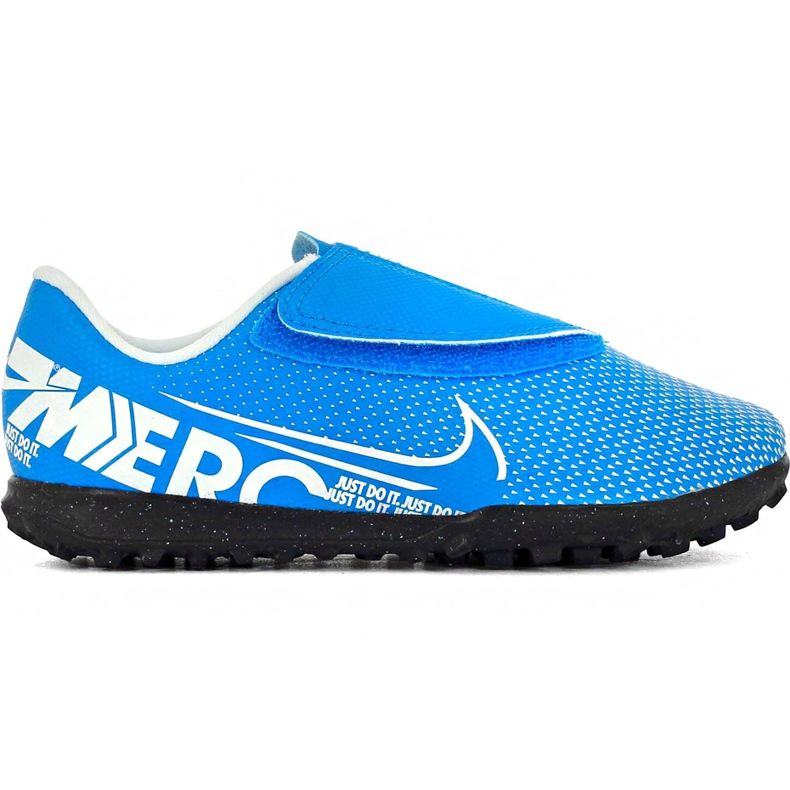 Nike Mercurial Vapor 13 Club Tf PS (V) Junior AT8178 414 chaussures de football bleu
