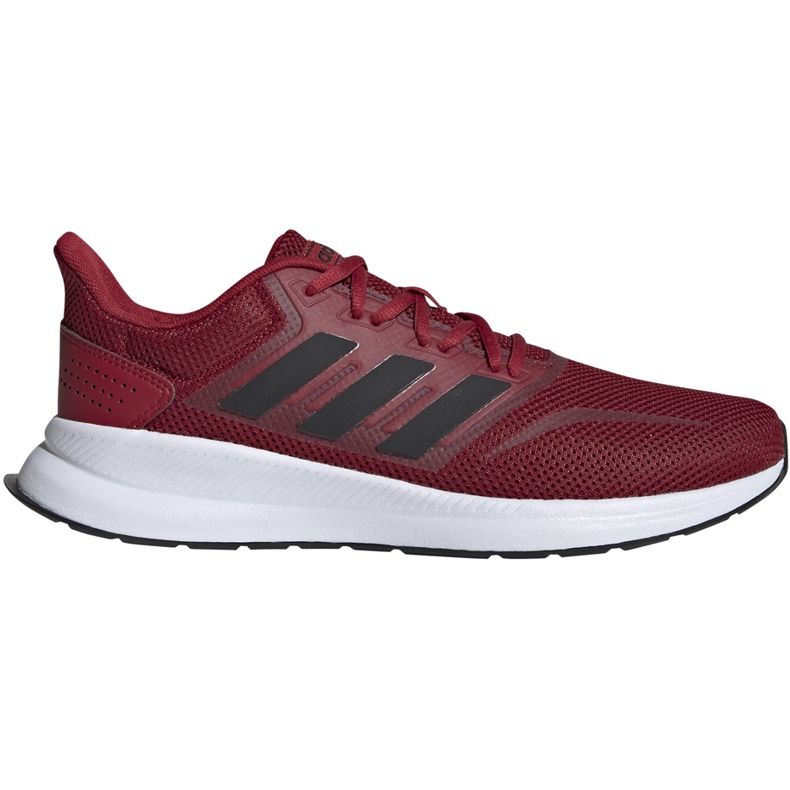 Chaussures homme Adidas Runfalcon bordeaux EE8154 rouge multicolore