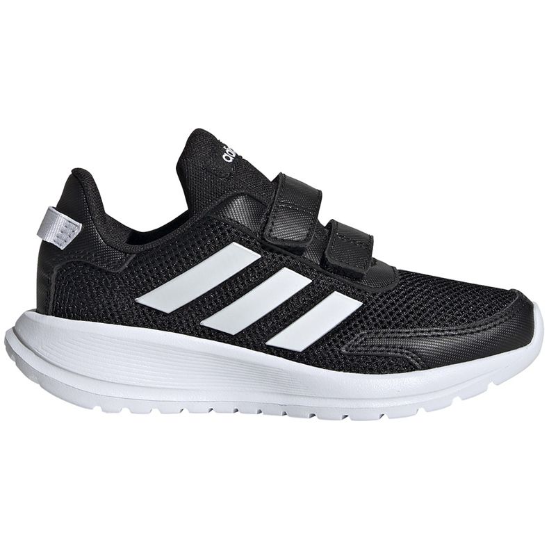 Adidas Tensaur Run C chaussures pour enfants noir et blanc EG4146 blanche le noir