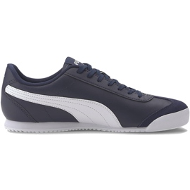 Chaussures homme Puma Turino bleu marine-blanc 371113 04 Chaussures homme Puma Turino bleu marine-blanc 371113 04