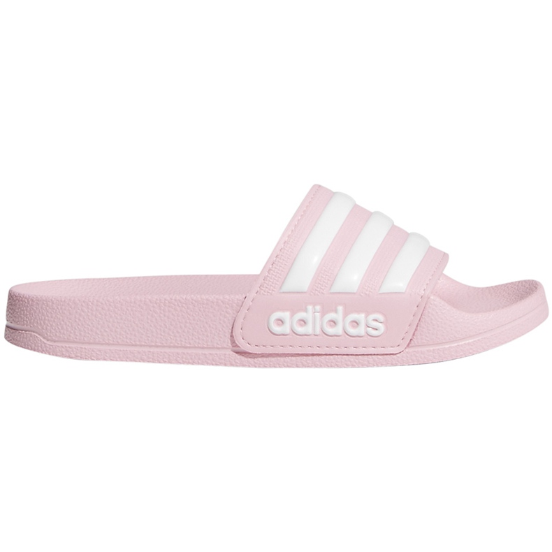 Chaussons Adidas Adilette Shower K rose pour enfants G27628
