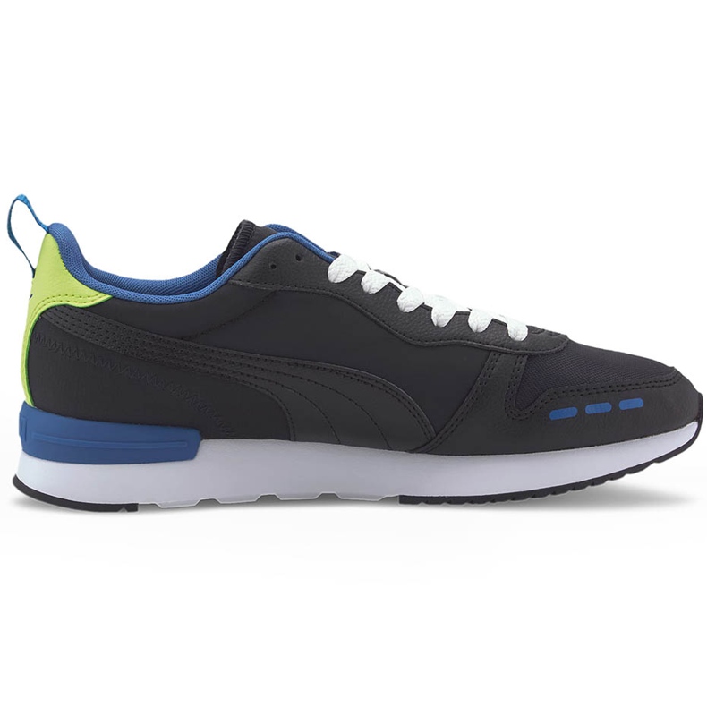 Chaussures homme Puma R78 Neon noir 373203 01 le noir