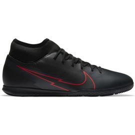 Nike Mercurial Superfly 7 Club Ic AT7979 060 chaussures de football noir noir