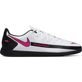 Nike Phantom Gt Club Ic CK8466 160 chaussures de football blanc blanc