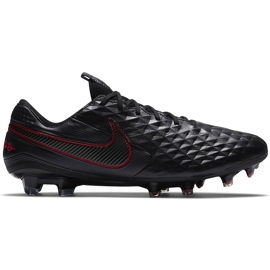 Chaussures de football Nike Tiempo Legend 8 Elite Fg AT5293 060 noir noir