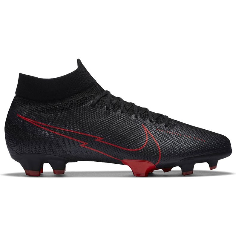 Nike Mercurial Superfly 7 Pro Fg AT5382 060 chaussures de football le noir le noir