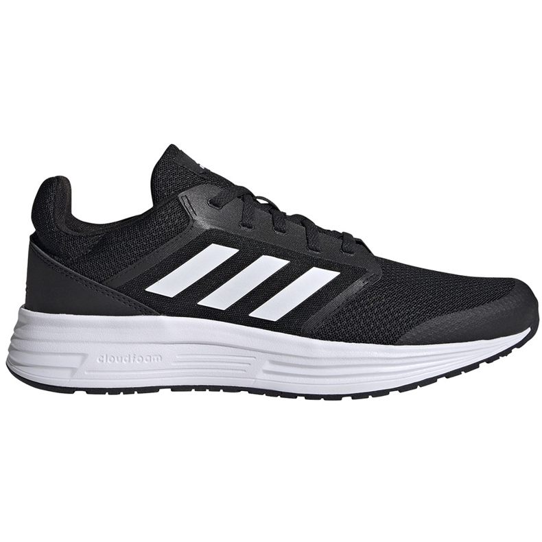 Chaussures de course pour hommes adidas Galaxy 5 noires FW5717 le noir