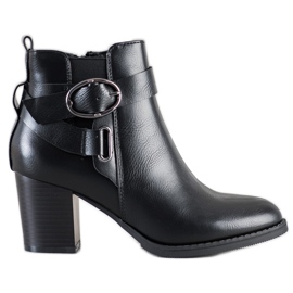 J. Star Bottes décontractées avec boucle le noir