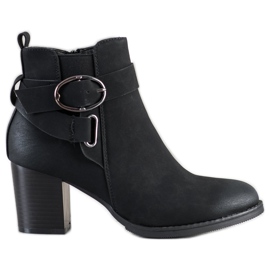 J. Star Bottes décontractées avec boucle noir