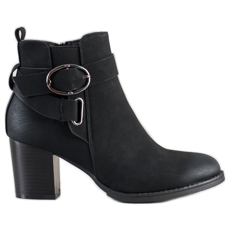 J. Star Bottes décontractées avec boucle le noir
