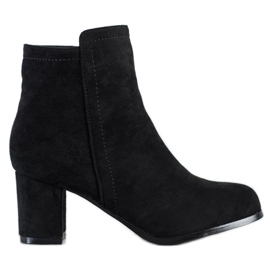Wilady Bottes noires à la mode le noir Wilady Bottes noires à la mode le noir