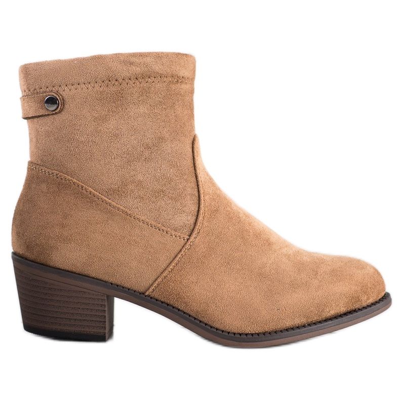 Camo Bottes décontractées sur un poteau beige Camo Bottes décontractées sur un poteau beige