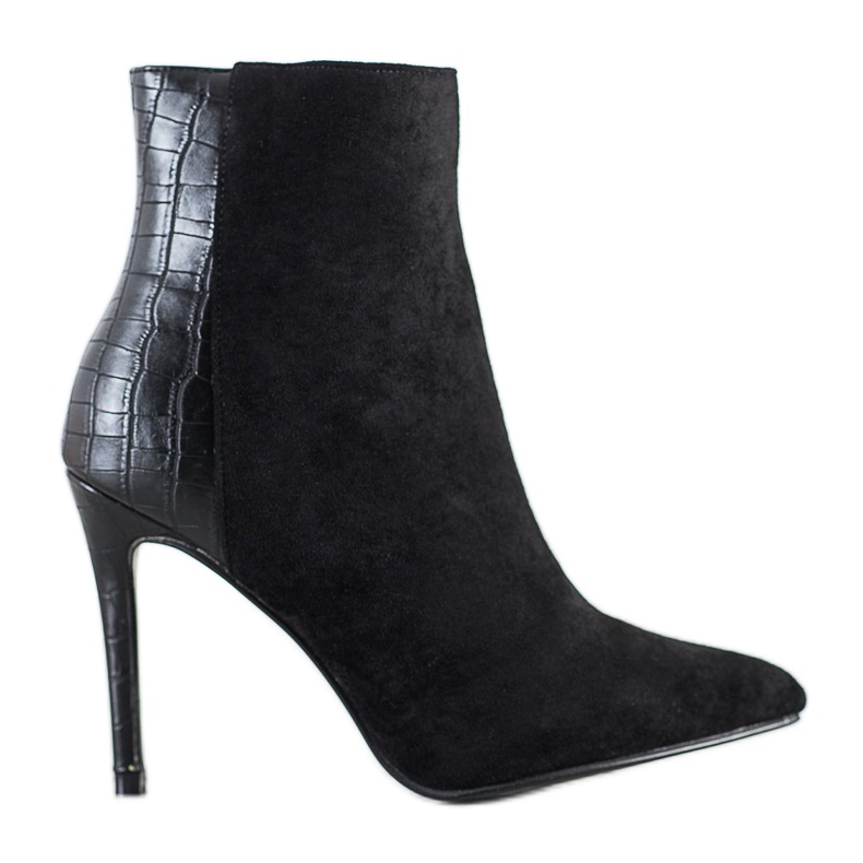 Small Swan Escarpins sexy à imprimé serpent le noir