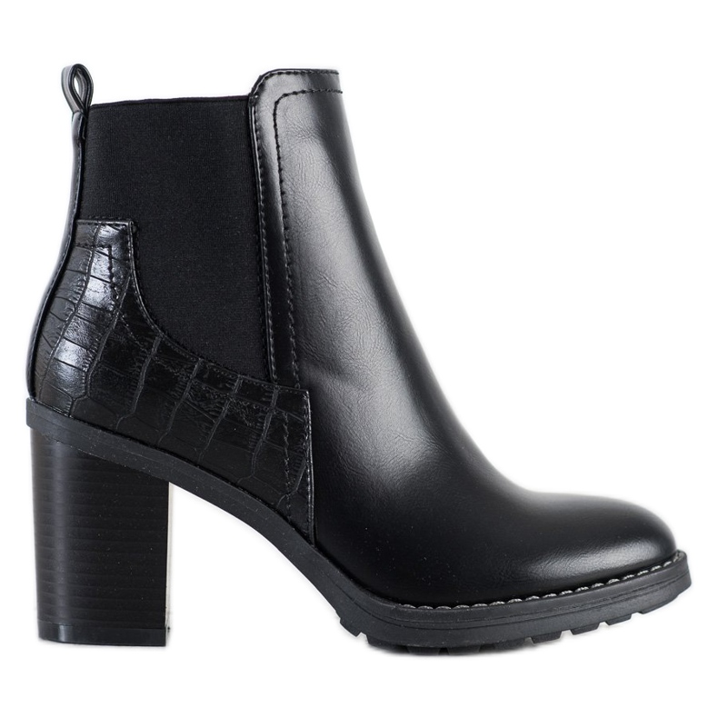 Super Me Bottes classiques avec isolation le noir