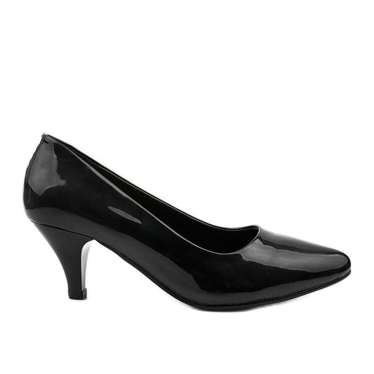 Escarpins classiques en canard Deloney noirs le noir