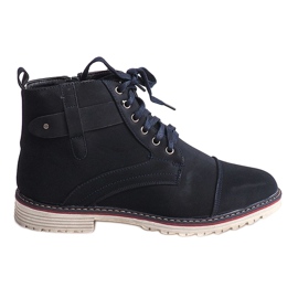 Chaussures à lacets très chaudes M589 Granat bleu marine