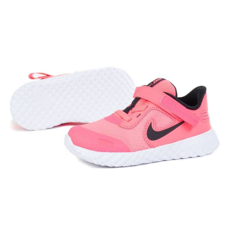 Nike Révolution 5 Flyease K CQ4651-600 bleu marin rose