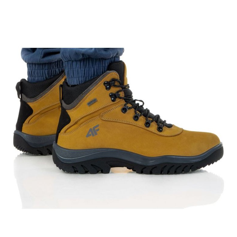 Chaussures 4F M H4Z20-OBMH205 jaune