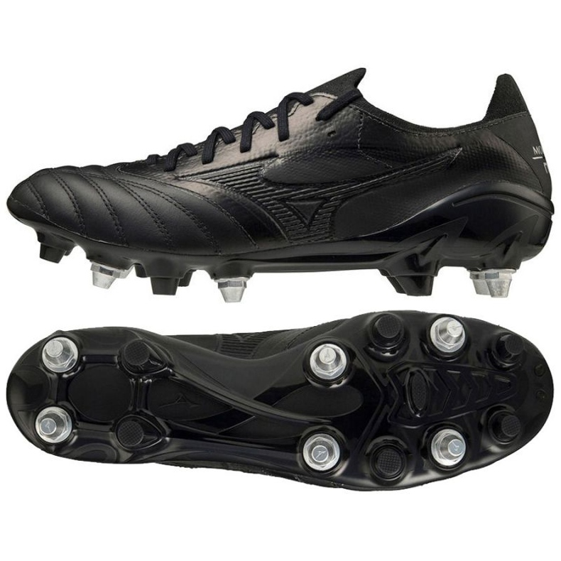 Chaussures de football Mizuno Morelia Neo 3 Elite Sg M P1GC209100 le noir le noir