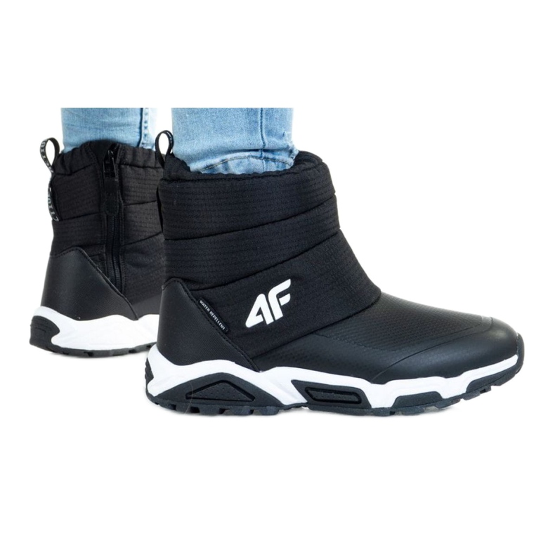 Chaussures 4F Jr HJZ20-JOBMW001 Noir blanche le noir