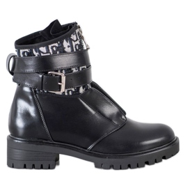 Seastar Sacs à fermeture éclair à la mode noir